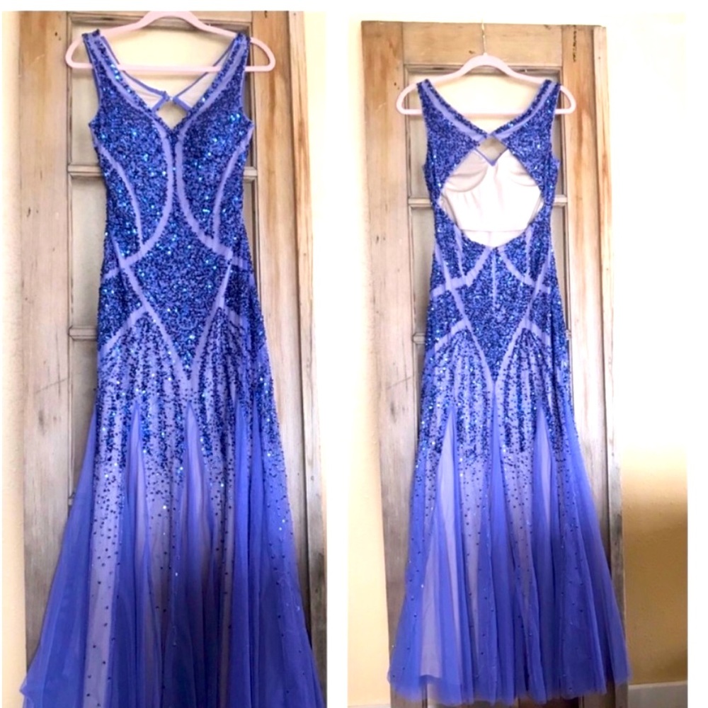 Adrianna Papell Mermaid Gown ❤️Size 12 NWT